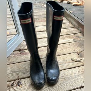 Black Original Tall Hunter Boots